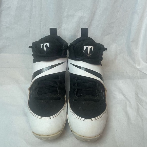 Nike Force Zoom Trout Baseball Cleats Black/White AT3440-001 Mens Size: 6.5 - Picture 4 of 14